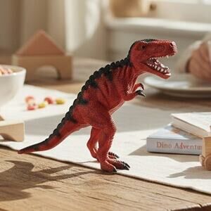 Vintage 2006 Major Trading Detailed Realistic TRex Dinosaur 5" Vinyl Figure